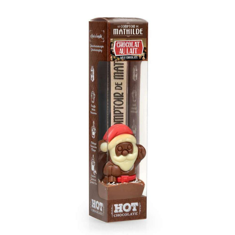 Cuillère 'Hot Chocolate', père Noël en chocolat au