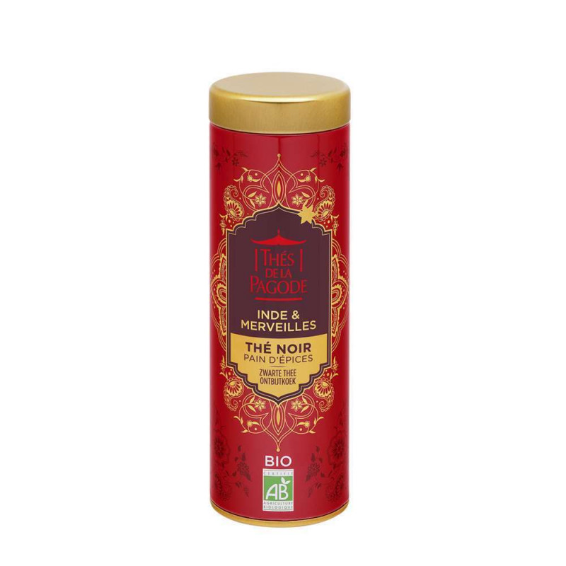 Thé noir de Noël Pain d'épices Bio 85g