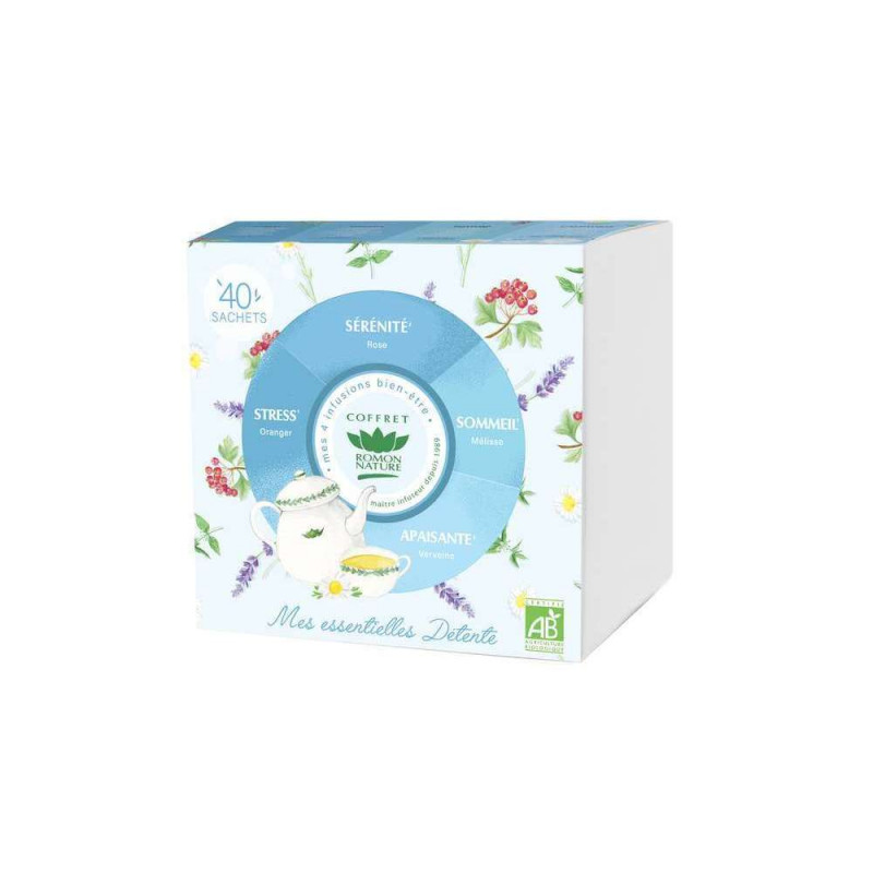 Coffret détente Bio 40 Sachets