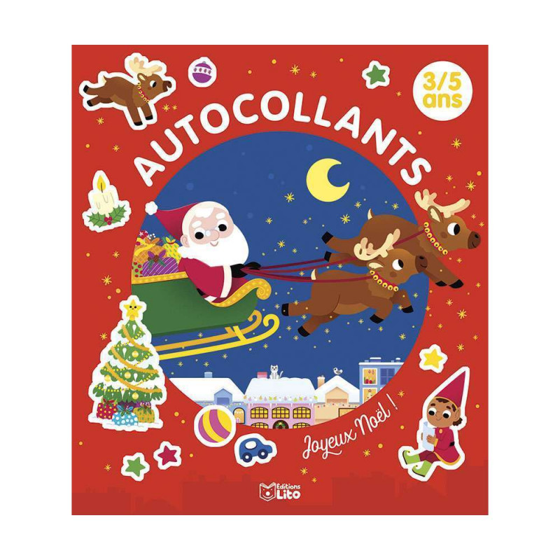 Autocollants 3/5 ans Noel