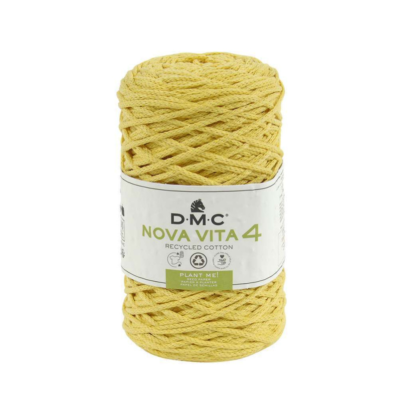 Pelote Eco Vita en fil de coton et polyester recyc