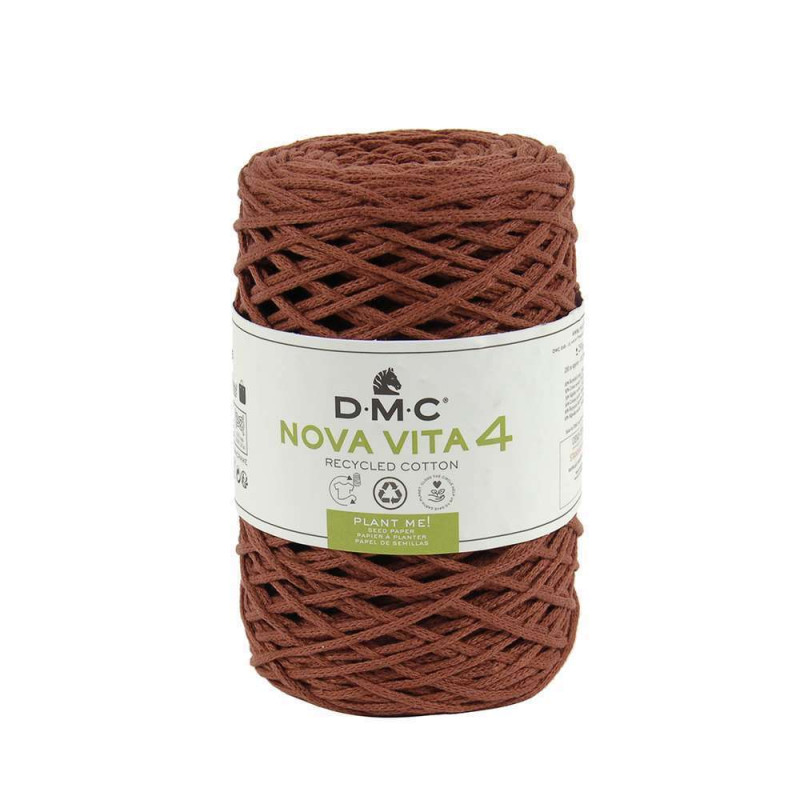Pelote Eco Vita en fil de coton et polyester recyc
