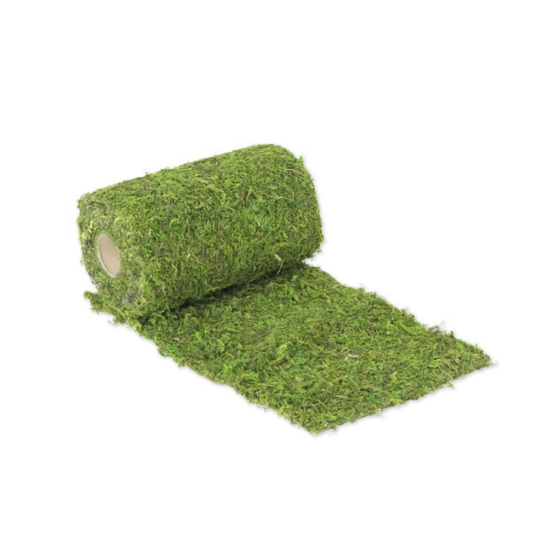 Chemin de table végétal en mousse naturelle 20cmx2