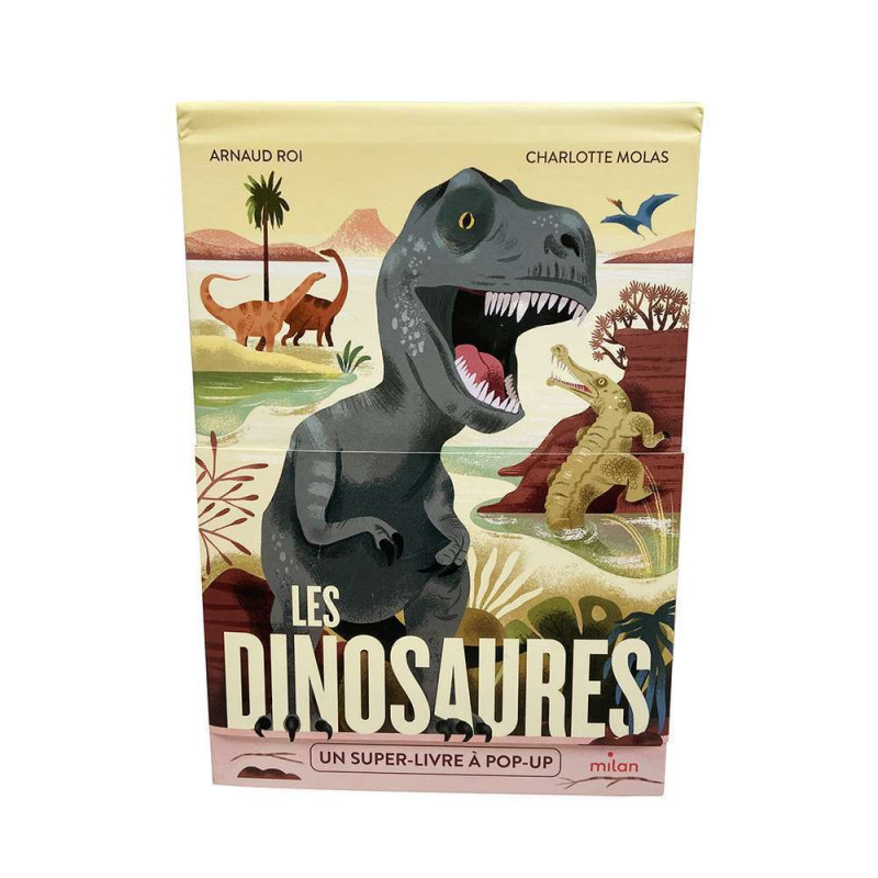 Livre pop up Les dinosaures
