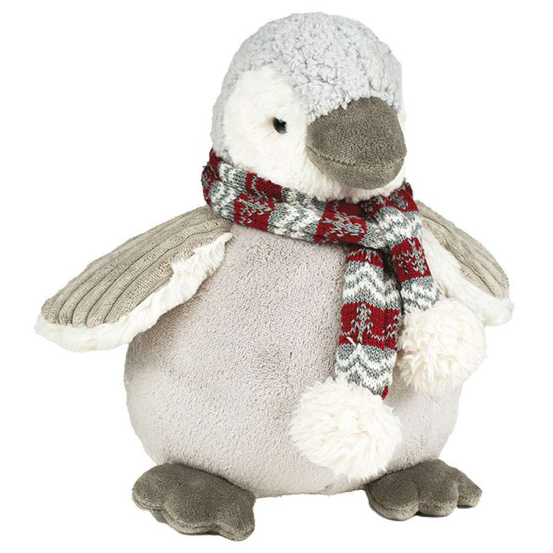 Peluche Pingouin Echarpe Pompon