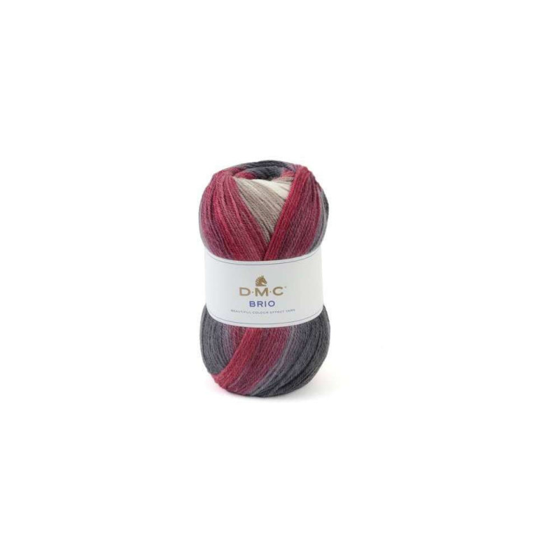 Pelote DMC Brio en laine et acrylique coloris mixt
