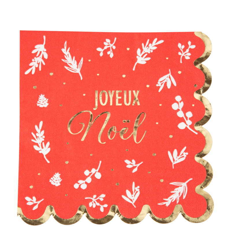 Serviettes Sweet Christmas x16