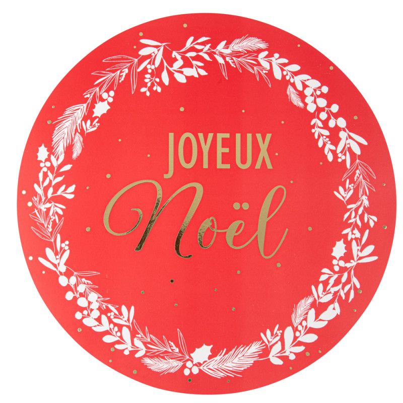 Sets Table Sweet Christmas x8