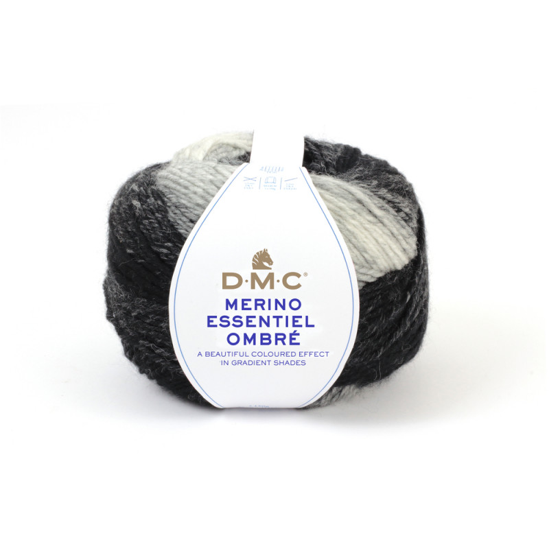 Pelote de laine Merino ombré - Coloris dégradé de