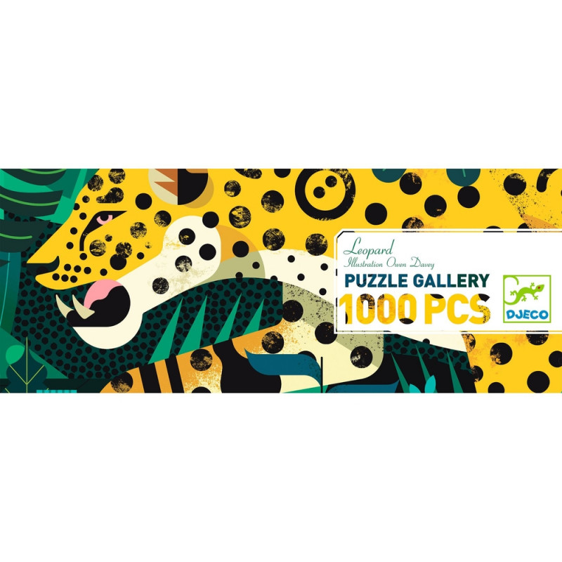 Puzzle 1000 pièces - Léopard
