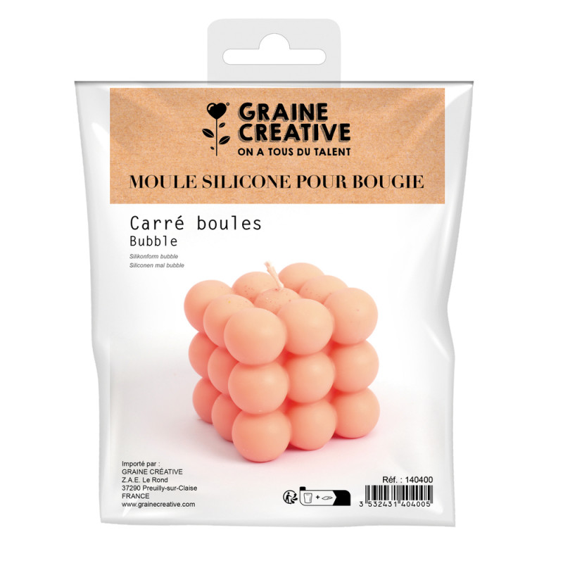 Moule silicone pour fabrication DIY de bougies mul