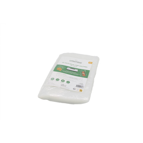 50 sacs sous vide gaufrés L20xl30 cm