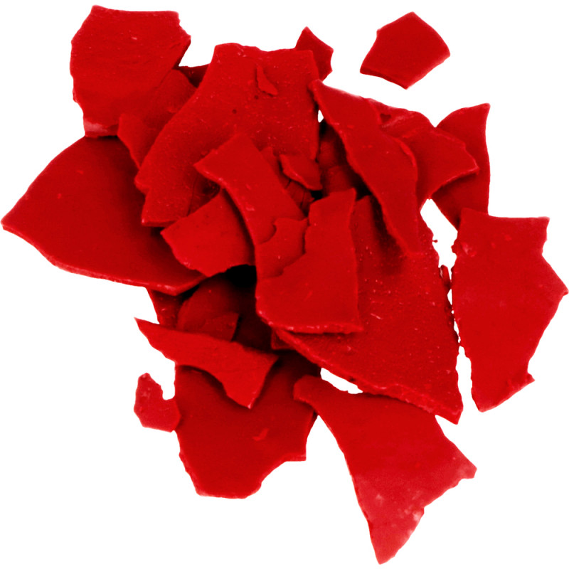 Pastilles colorantes pour cire, coloris rouge - 5g
