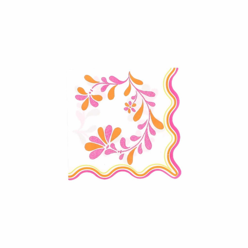 16 serviettes papier 'Pink Lemonade', coloris mixt