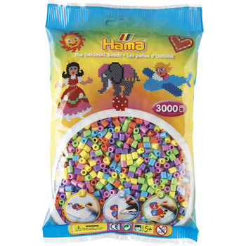 Sachet 3000 perles Midi: assortiment pastel