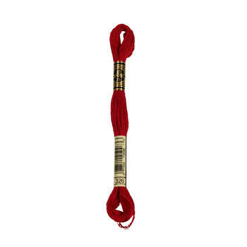 Echevette de coton mouliné spécial, 8m - Rouge rub