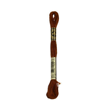 Echevette de coton mouliné spécial, 8m - Chocolat