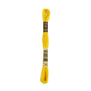 Echevette de coton mouliné spécial, 8m - Jaune vif