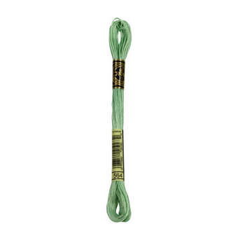 Echevette de coton mouliné spécial, 8m - Vert mala