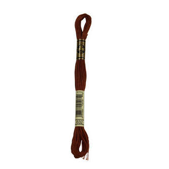 Echevette de coton mouliné spécial, 8m - Cacao - 6