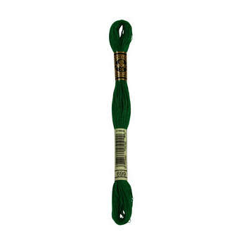 Echevette de coton mouliné spécial, 8m - Vert frui