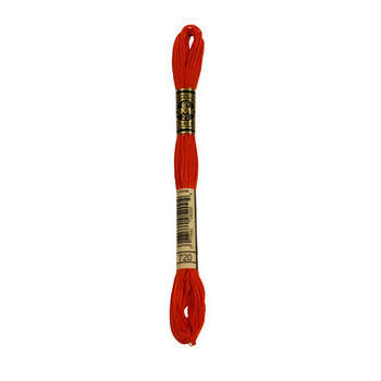 Echevette de coton mouliné spécial, 8m - Rouille -