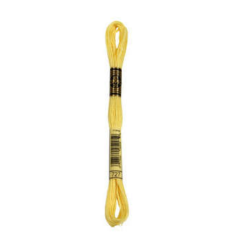 Echevette de coton mouliné spécial, 8m - Jaune pri