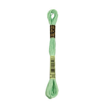 Echevette de coton mouliné spécial, 8m - Vert pâle