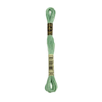 Echevette de coton mouliné spécial, 8m - Vert tend
