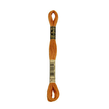 Echevette de coton mouliné spécial, 8m - Caramel -