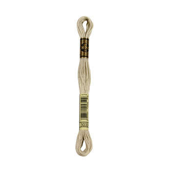 Echevette de coton mouliné spécial, 8m - Beige fla