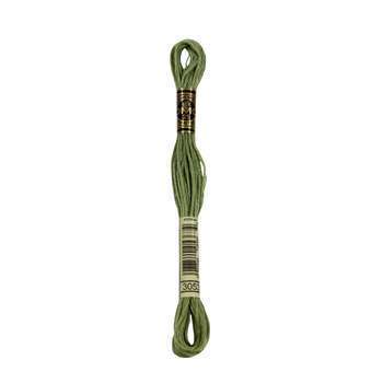 Echevette de coton mouliné spécial, 8m - Vert twee