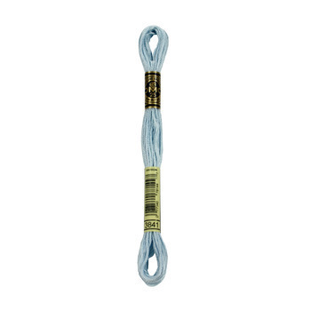 Echevette de coton mouliné spécial, 8m - Bleu iglo