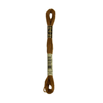 Echevette de coton mouliné spécial, 8m - Praliné -