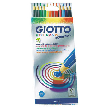 Crayons de couleurs: x12, étui