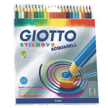 Crayons de couleurs Acquarell: x24, étui