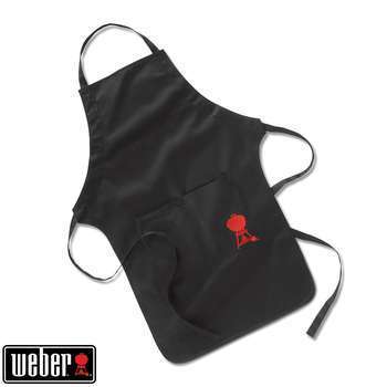 Tablier de cuisine en coton noir - taille ajustabl