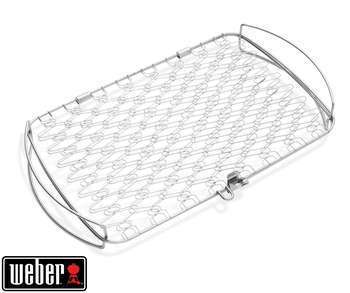 Grand panier à poisson flexible pour barbecue en i