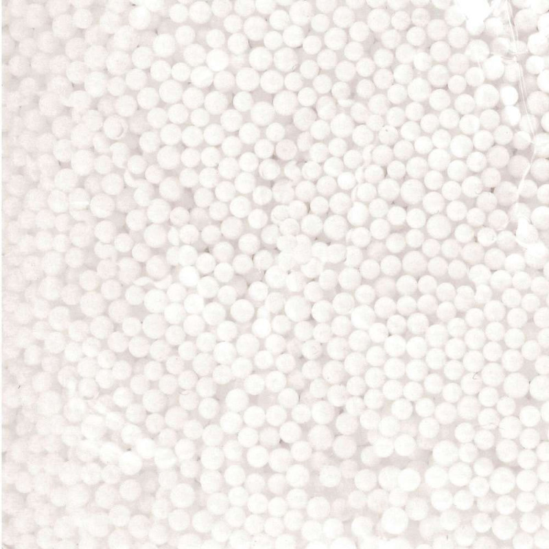 Neige de Noël, billes en polystyrène 3 mm - 1 sach