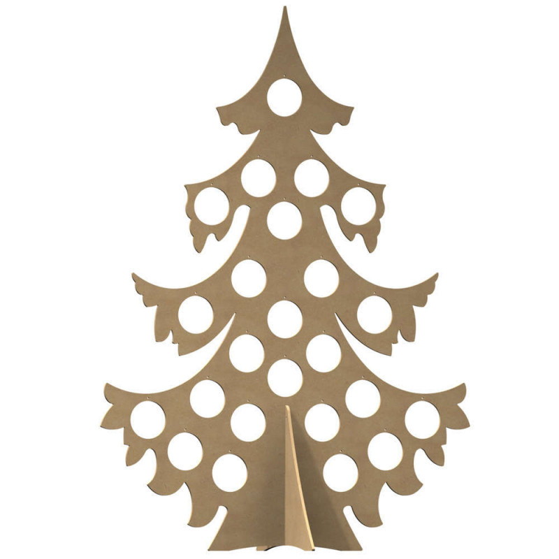 Sapin neige Gomille : médium, h110 cm