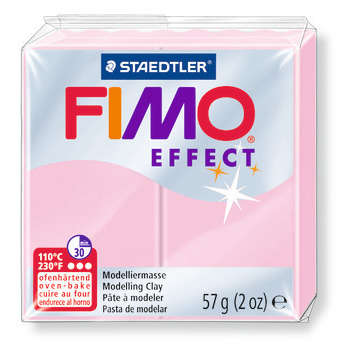 Pâte Fimo Effect, 57g - Pastel, Rose