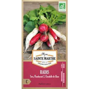 Graines de radis en mélange Bio en sachet