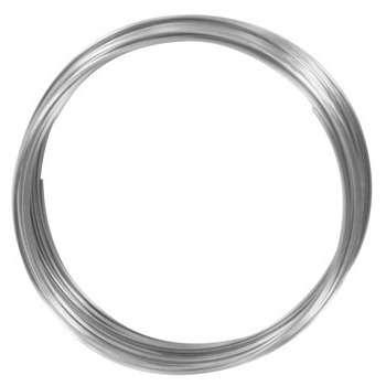 Fil à mémoire de forme 30 tours 6 cm: argenté