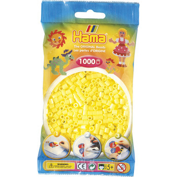 Sachet 1000 perles Midi: jaune