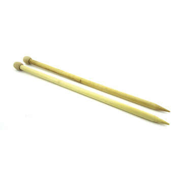 Aiguilles à tricoter Hoooked, en bambou L. 35cm -