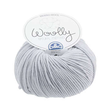 Laine Woolly 100% Merinos : crème 50g - 121