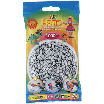 Sachet 1000 perles Midi: gris clair