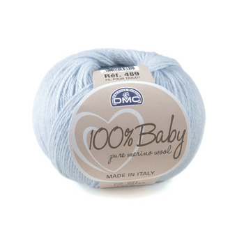 Laine 100% Baby, pelote 50 gr - Bleu - 071