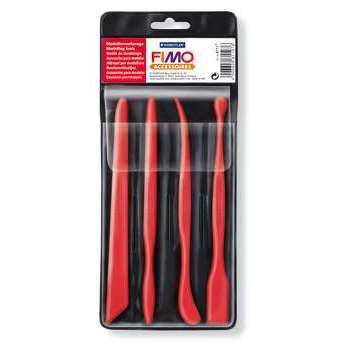 Set de 4 spatules, en pastique