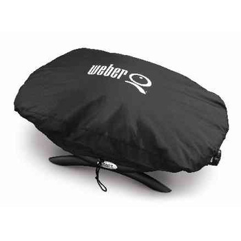 Housse pour barbecue WEBER Q en tissu noir